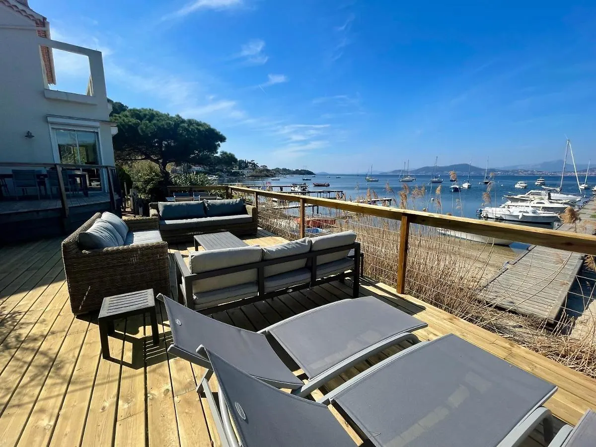 Villa Front De Mer Acces Plage Presqu'Ile De Giens-Sea And Mountain Pleasure Hyeres France
