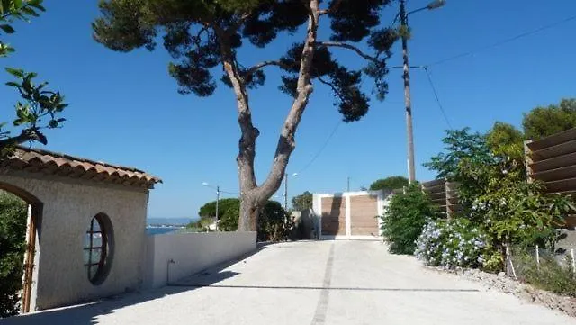 Villa Front De Mer Acces Plage Presqu'Ile De Giens-Sea And Mountain Pleasure Hyeres