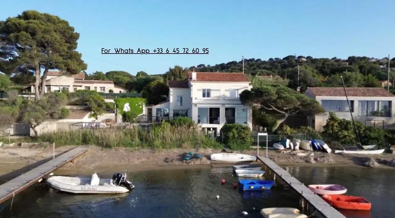 Villa Front De Mer Acces Plage Presqu'Ile De Giens-Sea And Mountain Pleasure Hyères