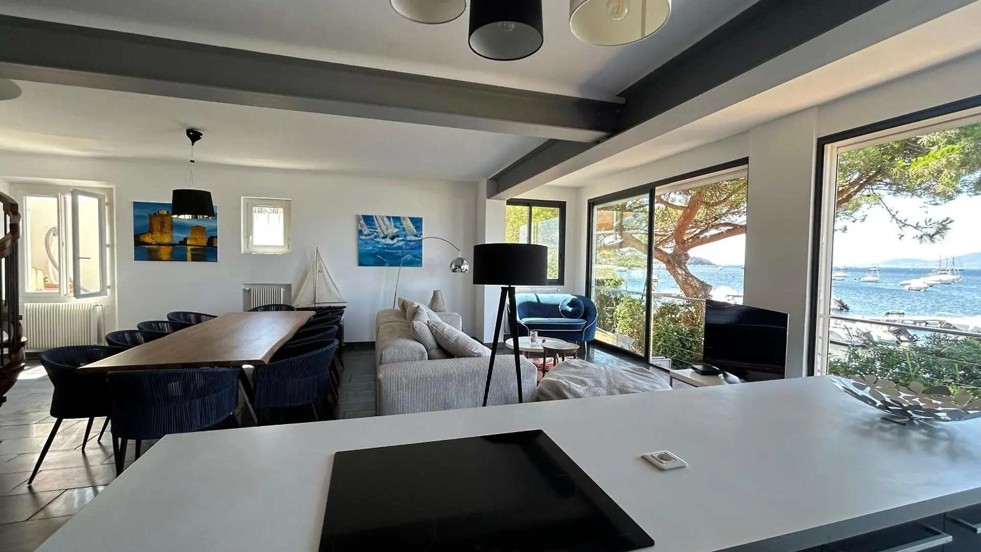 Villa Front De Mer Acces Plage Presqu'Ile De Giens-Sea And Mountain Pleasure Hyeres France